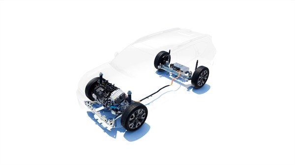Pogonski sklop hybrid 155 vozila Dacia Bigster