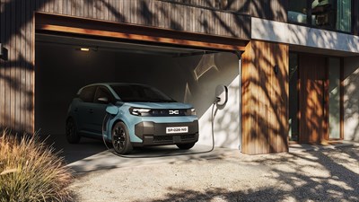 new Dacia Spring - charging cables