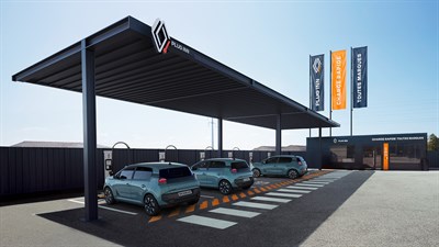 new Dacia Spring - charging cables