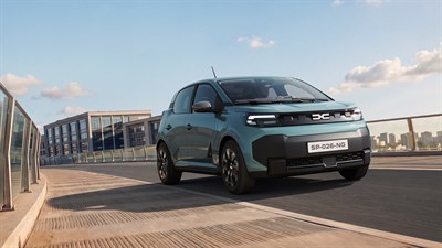 new Dacia Spring - economical charging