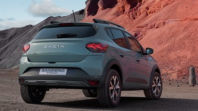 Sandero Stepway crossover– izvana, stražnji kraj