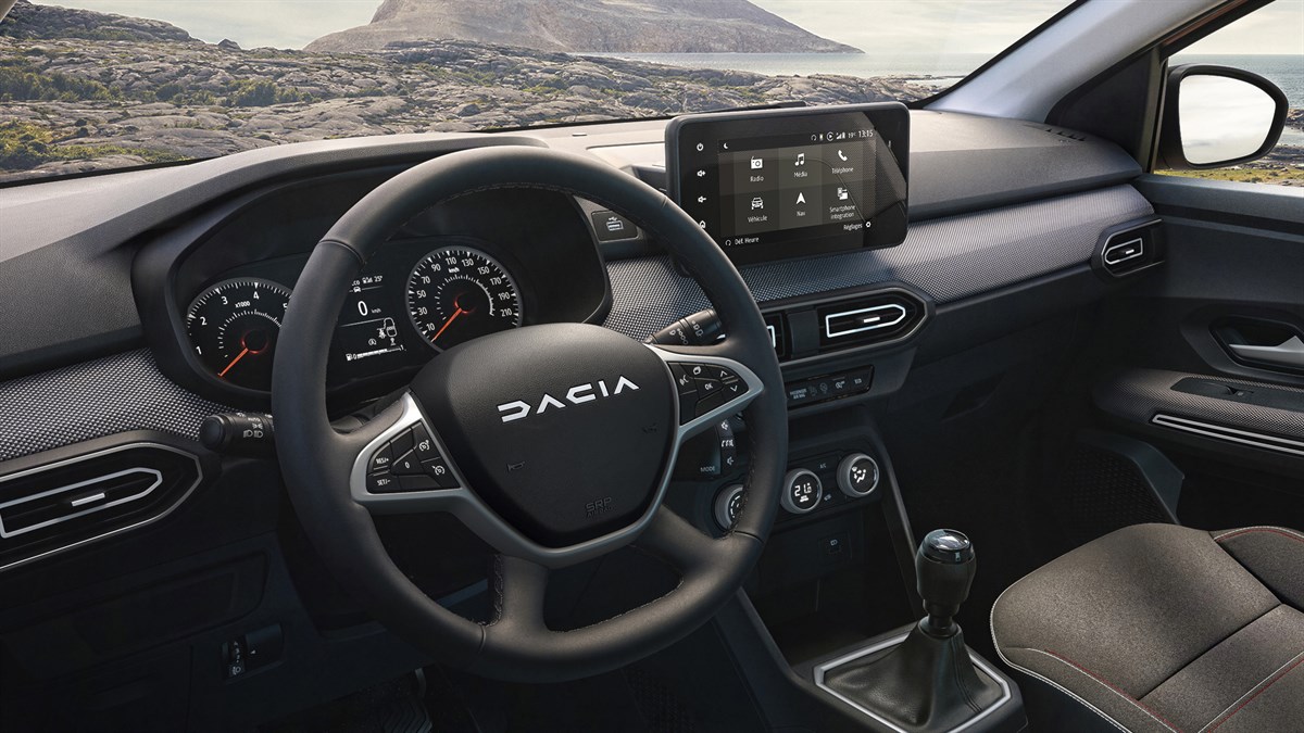 Novo vozilo Dacia Jogger – obiteljski automobil sa 7 sjedala – unutrašnjost, instrumentna ploča